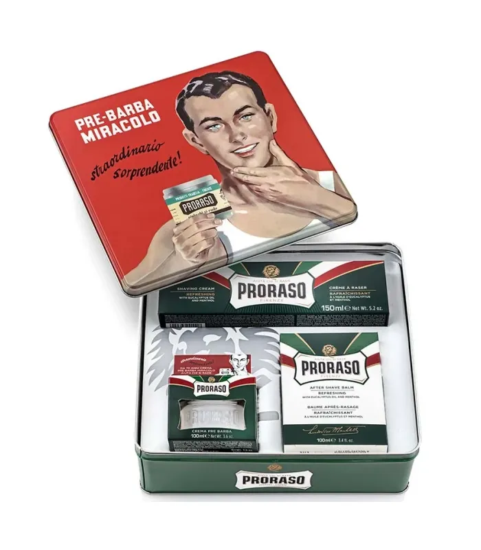 Proraso Green – Vintage Selection Gino Gift Set - Image 1